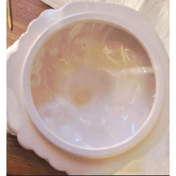 Vintage Lefton's "Fruits of Italy" Biscuit/Cookie Jar with Lid Pears Grapes - Picture 5 of 5